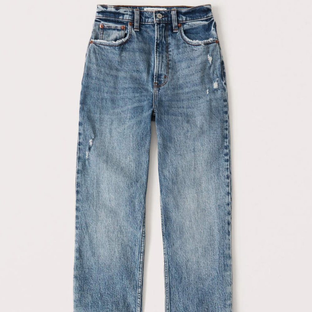 90s Ultra High Rise Straight Jeans